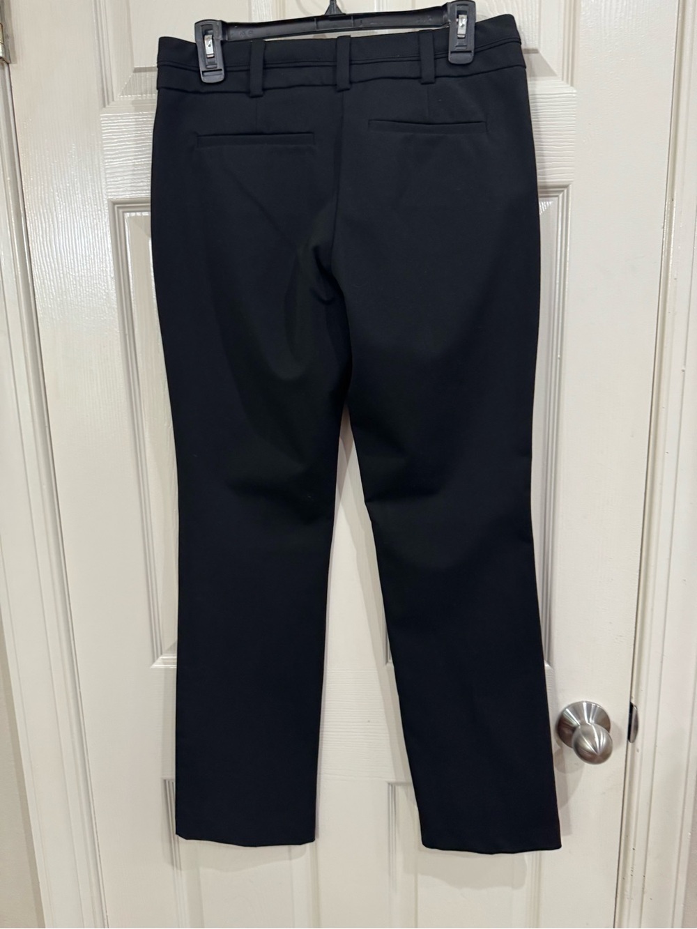 Classic Black Tailored Women's Dress Pants - Picture 5 of 7